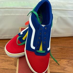 Brand new multi color vans